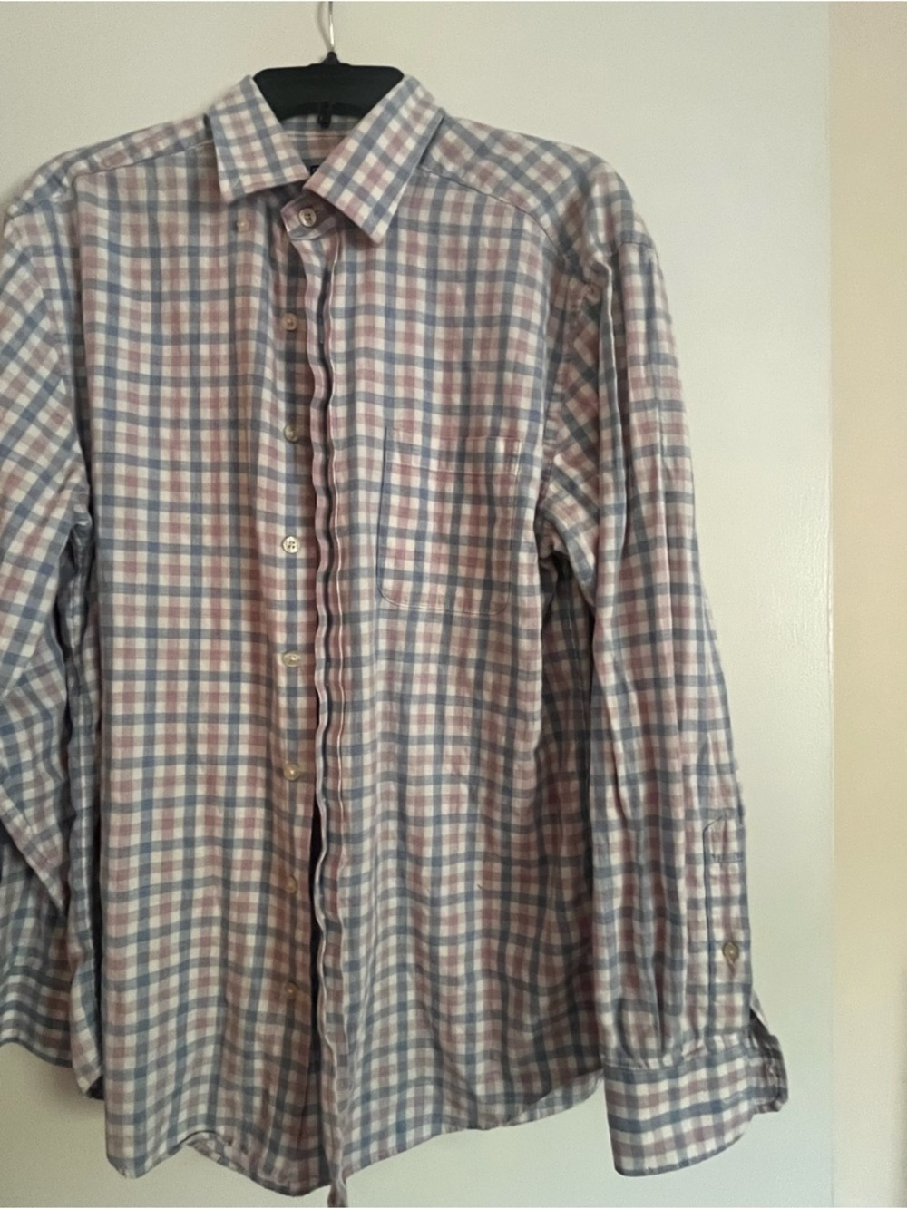 Vineyard vines plaid button down